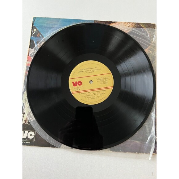 El Hombre En La Luna Narration Sonido Original LP Velasco Zabludovsky VCL 10041 - Picture 6 of 7
